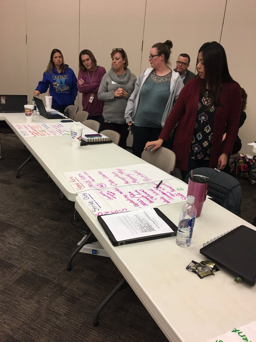 Great day with PBIS Coaching Academy 2 today!! Each school shared homeruns and strikeouts for their PBIS campus work. #KISDBRAGCHAT #teamworkmakesthedreamwork