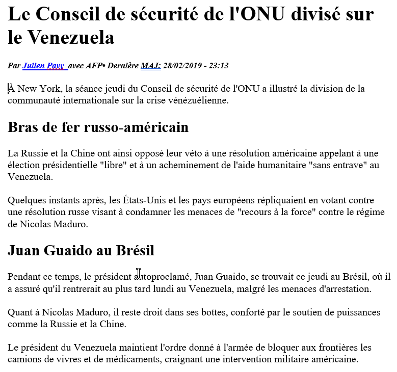 Collectif International Pour la Paix au Venezuela tweet media