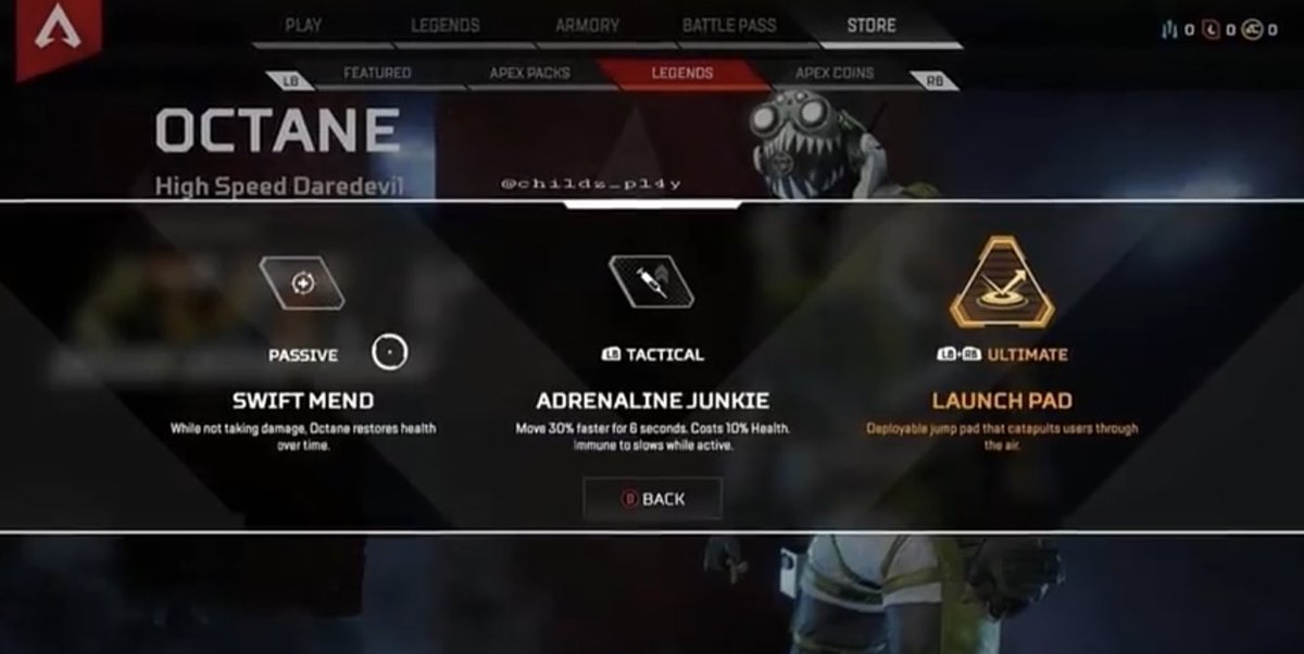 squad_ghetto's tweet photo. What do you think about the new Legend that will join the Battlefield soon!?
#Octane #ApexLegends #Apex #ApexNews #BattlePass #BattleRoyale #PC #PS4 #XBOX #GGSquad https://t.co/OcutCsAbDo