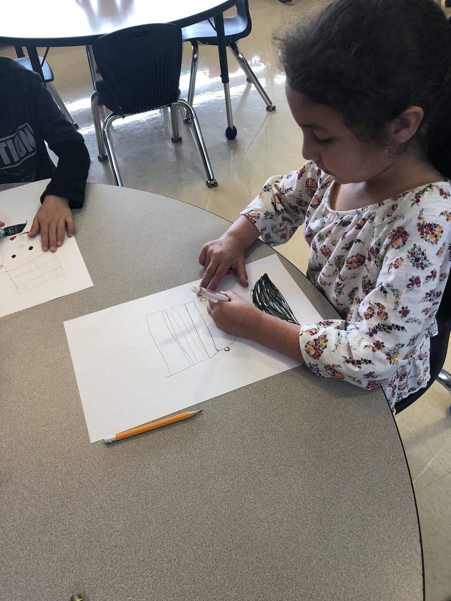We learned how to draw the cat in the hat today.  <a href="/BrownsvilleES/">BrownsvilleES</a>