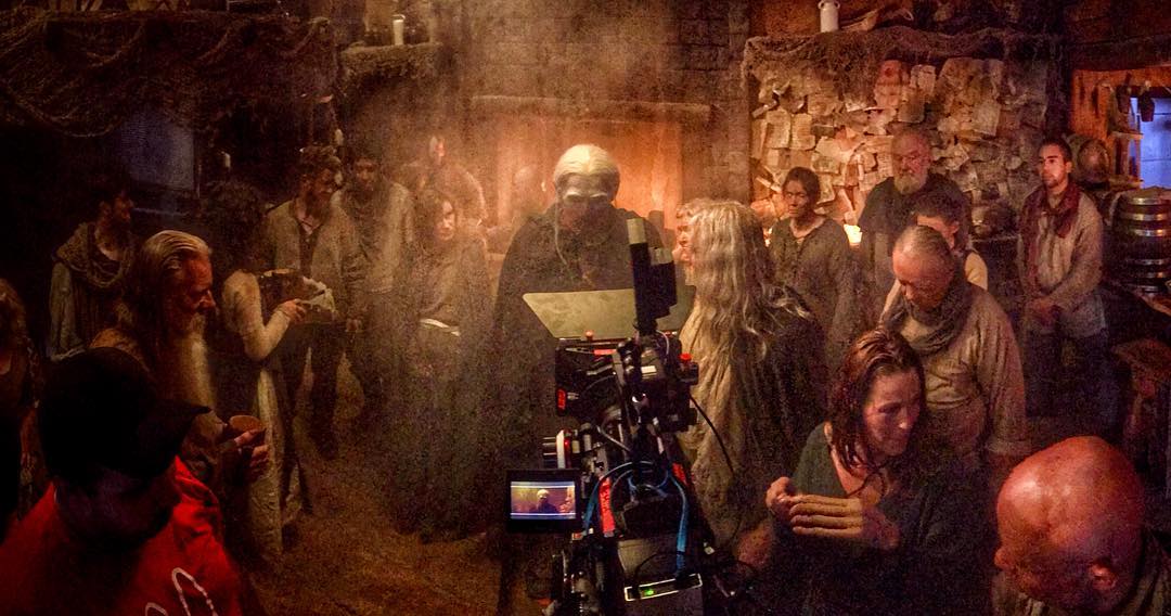 DaveVescio's tweet image. What's the first word(s) that come to mind when you see this behind-the-scenes shot of mine in #LegendsOfRhye?