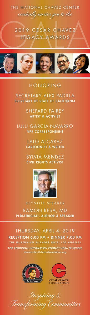 laloalcaraz's tweet photo. Hey I'm getting an award from the Cesar Chavez Foundation https://t.co/96AYZxcxXE