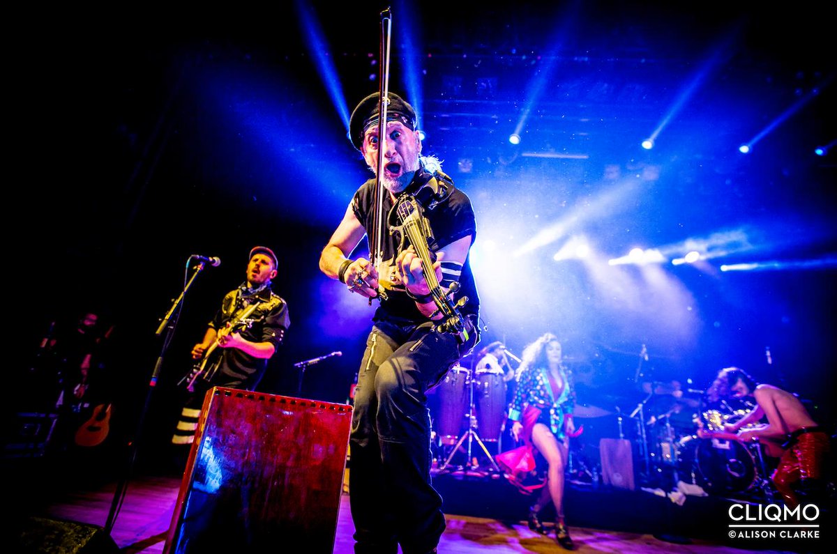 GogolBordello's tweet photo. Celebrate 20 years of Gogol Bordello with us...Tour starts in exactly 2 weeksFor all dates + tix: https://t.co/Wcb1CXKuui https://t.co/IgW1azPsle