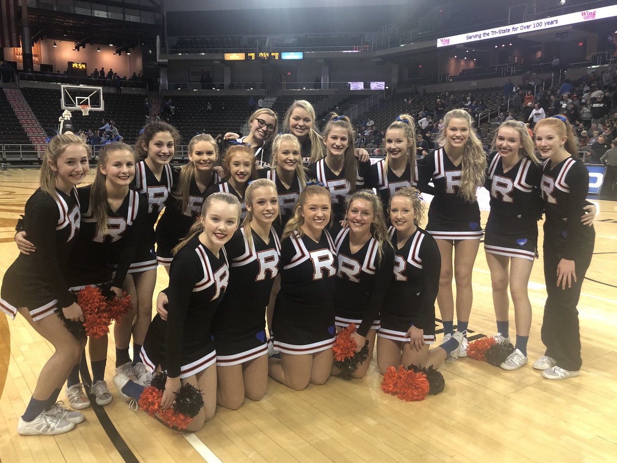 RyleCheer's tweet image. Wearing blue and remembering how lucky we are to cheer with people we love. Continued love  and support to HHS  💙