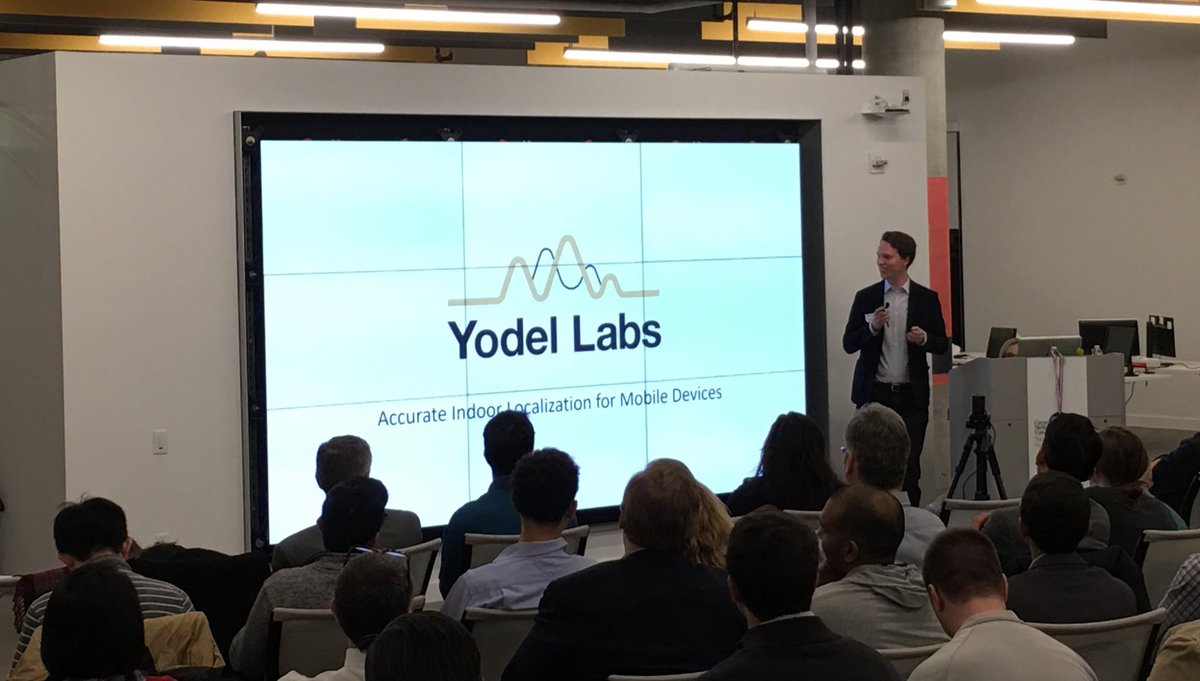 BCITechInvest's tweet photo. Over 100 companies applied to tonight’s #Pittsburgh @AlphaLabGear #HWCup2019 held tonight at the @CMUSwartzCenter. Exciting technologies ranging from #batteryefficiency to #automated #greenhouses. Congrats to Yodel Labs for taking first place! https://t.co/5vxg6FrzqY