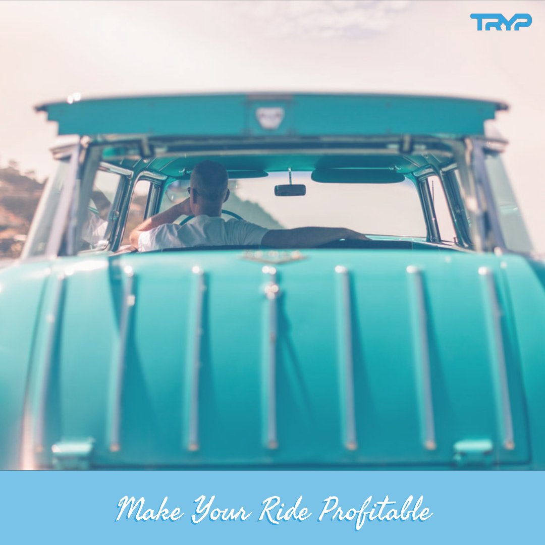 TrypRides's tweet photo. AAA says the average cost of owning and operating a car is over $9k per year...

Transform that vehicle from a cash-taker to a money-maker with Tryp.

Take home 100% of the fare &amp; tip from each ride and enjoy having a car that turns a profit. 

#TrypRides #Keep100 https://t.co/LFc9HkfjgR