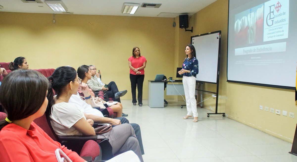 ucatolicagye's tweet photo. #HoyenlaUCSG:
Se realizó la charla informativa del Posgrado de Endodoncia #UCSG, donde asistieron #GraduadosUCSG.
¡𝗜𝗻𝘀𝗰𝗿𝗶𝗽𝗰𝗶𝗼𝗻𝗲𝘀 𝗮𝗯𝗶𝗲𝗿𝘁𝗮𝘀!
☎️PBX 3804600 ext. 1811-1829-1840
📞3804601/042-222024/042-222025
📲0993948594
➡️ https://t.co/2UEaAjEtdK https://t.co/NAoAx5JuXe