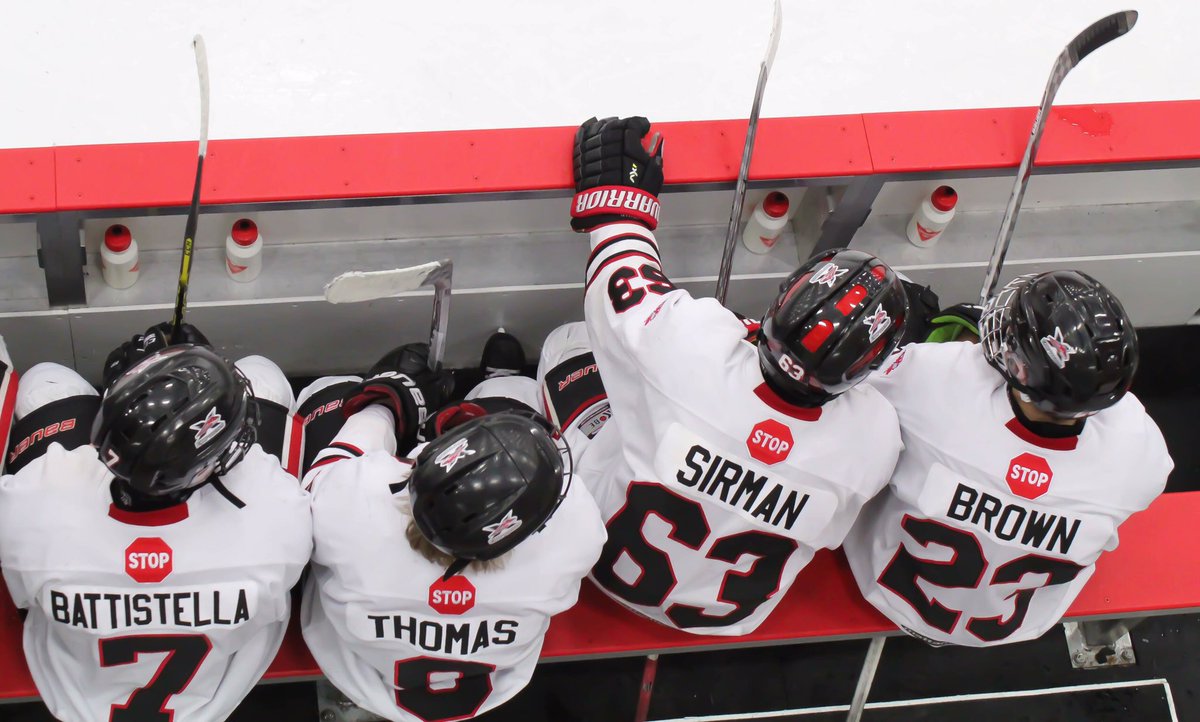 WillSirman's tweet photo. Good luck to my brother @tsirms and the @03YSE team in the OMHA Championship tournament starting tomorrow! Enjoy the event and do it for the guy next to you. You’ll always hold on to the memories. #redhats https://t.co/m5tQFyIJn2