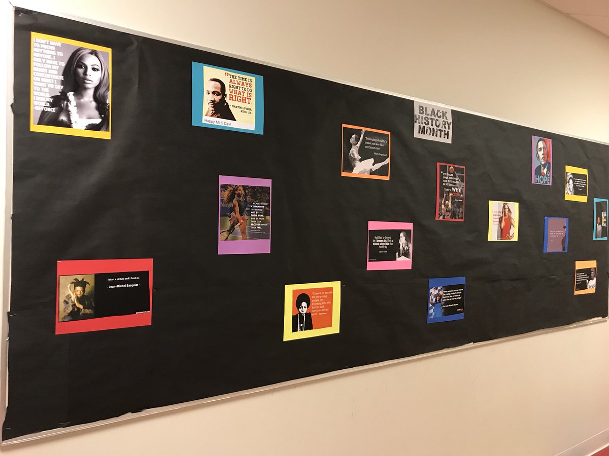 Celebrating Black History Month at Cherry, Oak and Armour Campuses