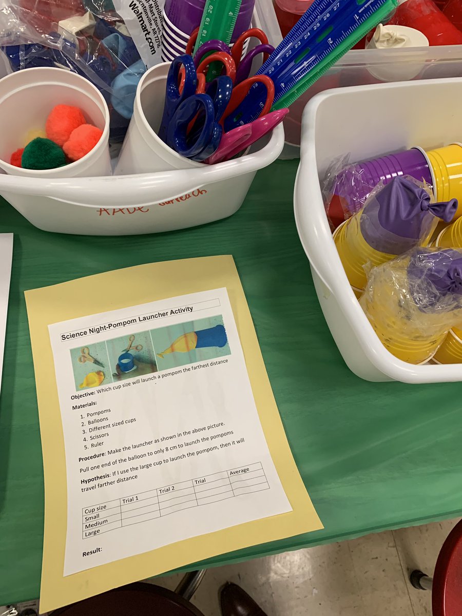 ortizteach's tweet image. From making slime to building towers  we had fun at our math/science night @PughRamsHISD #PushItToTheNextLevel #ThePughWay