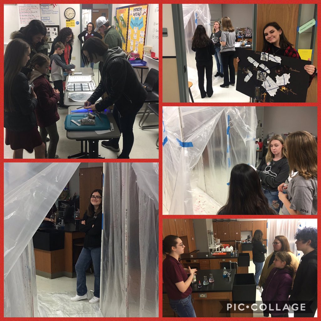 steele_echs's tweet photo. Our @JMSteeleAHS Macbeth:Crime Scene Edition is open for business! Come on down!! #NISDEXPO2019 https://t.co/jl3kcku3mA