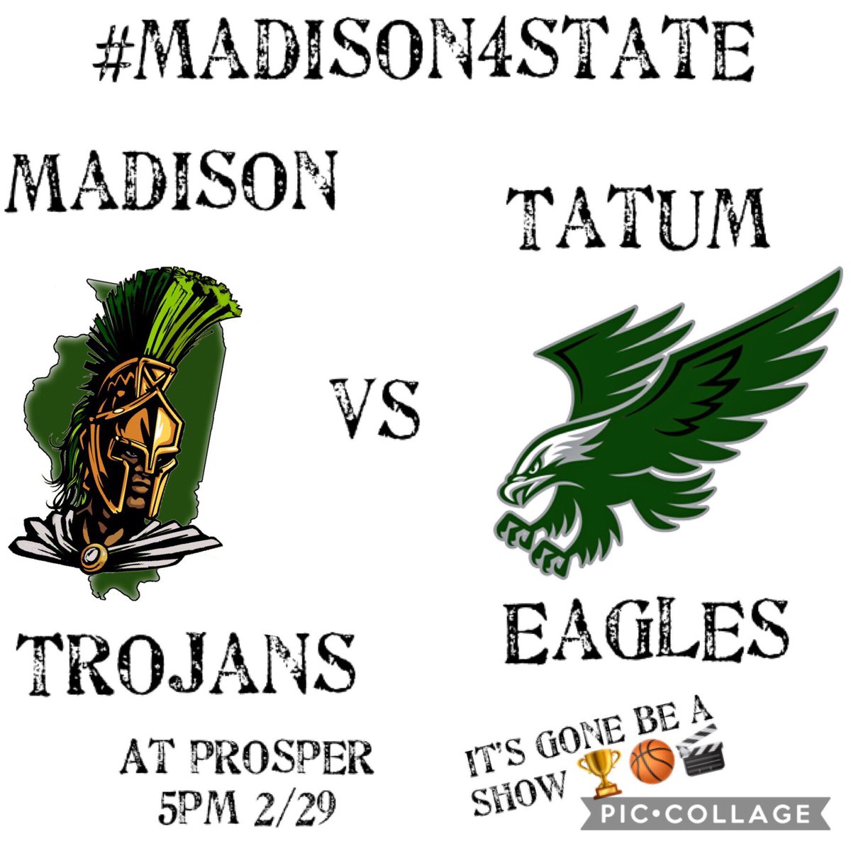 1andonlyDomo's tweet photo. RoadToState We Hungary for that🏆n them 💍’s #TrojanPride #Madison4State🏆🏀💯 https://t.co/ABzLbyRDFe
