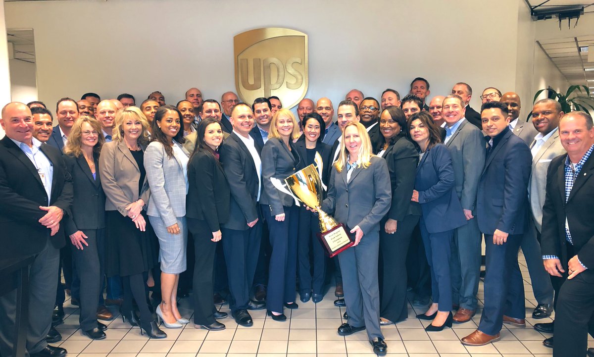 Congratulations to the @SouthCalUPSers on winning the West Region Q4, 2018 🏆Safety Challenge!  Also, join me in welcoming Kate to Olympic 🙌😎 #TogetherWeAreUPS @hrbobbyups @kurt_macneil @tomkonkel4 @TonyTay31740477 @mboden69 @nick_iannacone2 @MarkSundelius @osc_robledo