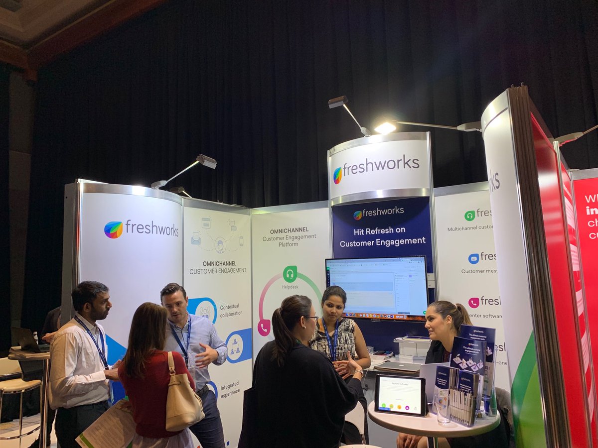 KenyanKeralite's tweet image. Freshdesk’s Omniroute is wowing folks at the #CCWeekAU We want more of you guys to experience it! Join us at the ⁦⁦@FreshworksInc⁩ stand.