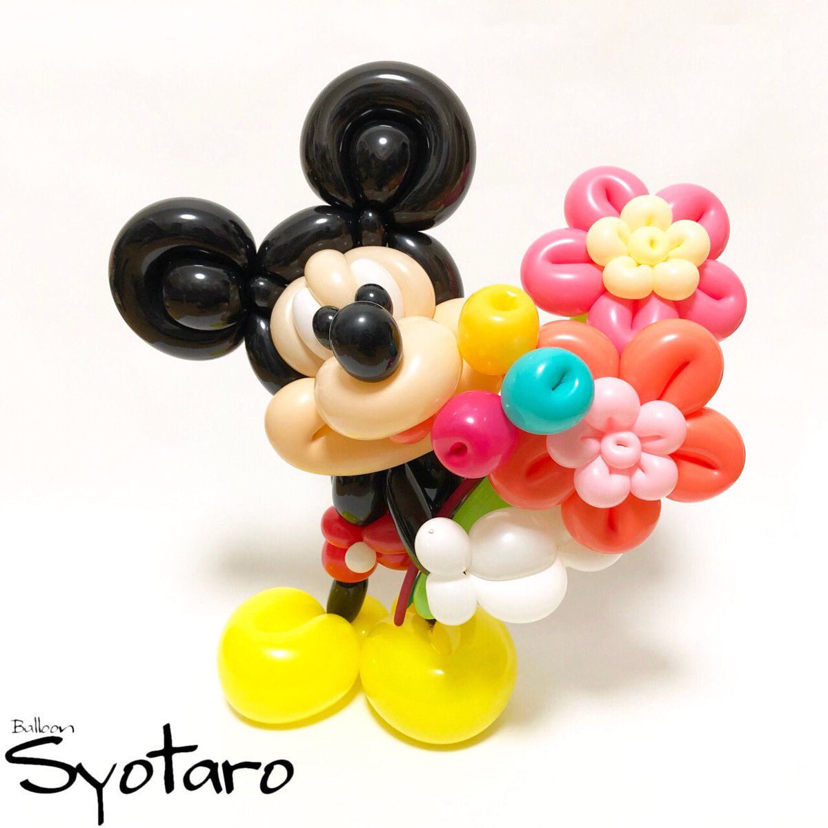 Balloon Syotaro En Twitter Mickey Mouse ミッキーマウス ミッキー バルーンアート