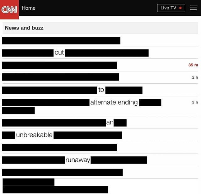 CNNpoetry's tweet photo. cut to alternate ending
an unbreakable runaway https://t.co/qLtQRQ1nAK https://t.co/vJnul67dzd