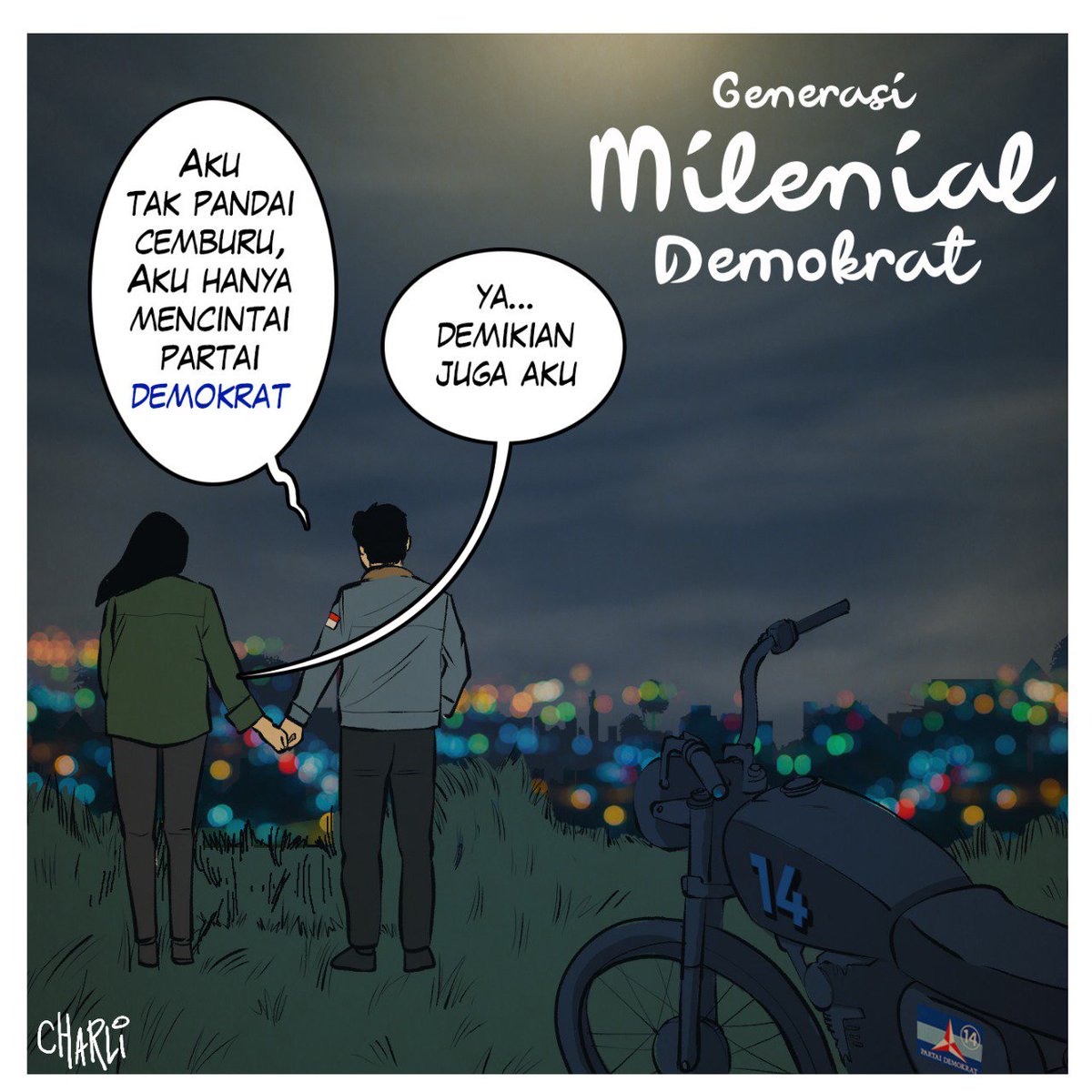 Generasi Milenial Demokrat tak pandai cemburu, hanya memahami arti mencintai dengan kesungguhan.

#MudaAdalahKekuatan