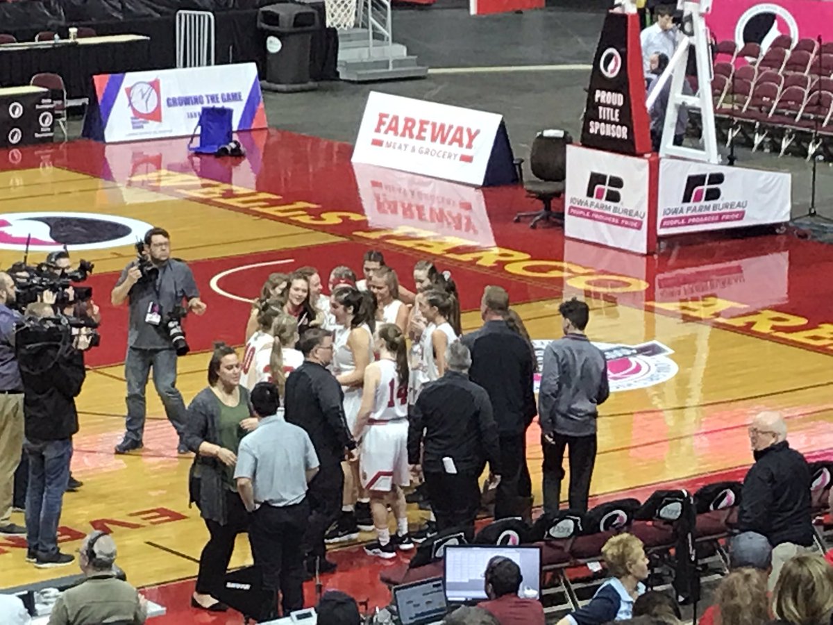 Congratulations Coach Case and to @NSladylancers basketball!  Great win!  Get one more!