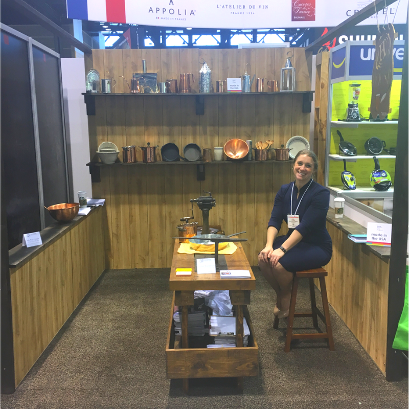 housecookware's tweet photo. This is the third year I’ll be attending and exhibiting my #coppercookware at the @HousewaresShow. Every year, I build my booth from scratch in the garage, made of lumber and paint from the local hardware store. https://t.co/QSfe5CzRDt https://t.co/n464FkU3XI