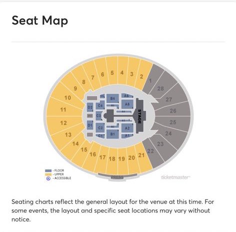 Rose Bowl General Admission Seating Chart