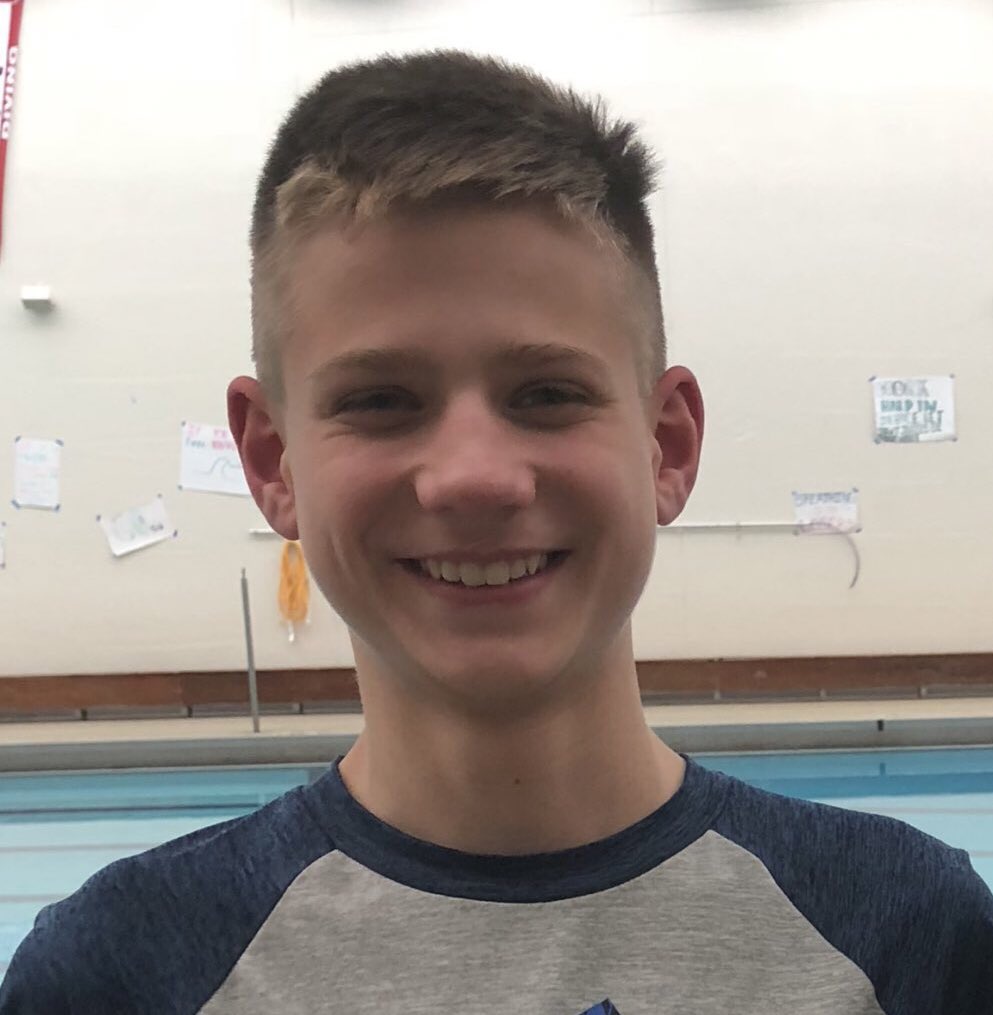 AL_BoysSwim's tweet photo. Name: Pacey Brekke 
Grade: 8th
Events: 200free, 100free, 100breast
PR(s): 2:24.82, 1:09.81, 1:22.90
Improved by: 43.17, 17.71, 10.82 https://t.co/9YYsl4lacL