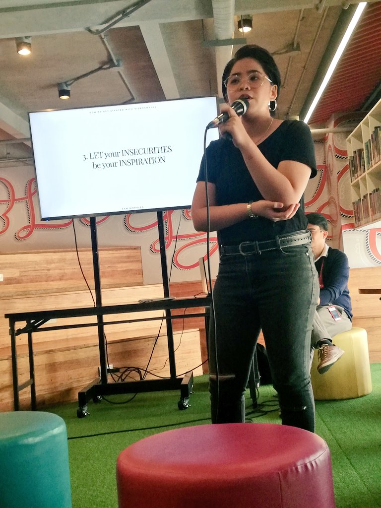 ciitphilippines's tweet image. &quot;Let your insecurities be your inspiration&quot; - @moralessamr

#CIITArtsWeek #Videography #SamMorales #Polaris