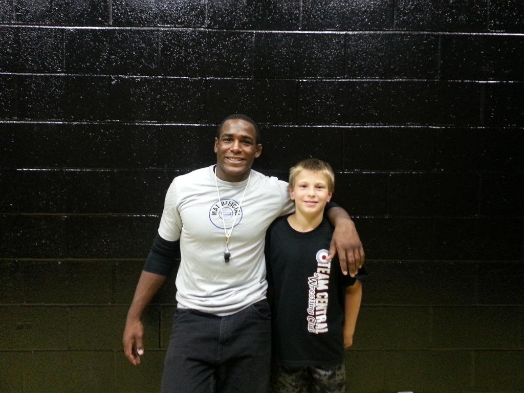 Thomas with <a href="/MATrix_8692/">J'den Cox</a>  after his first NCAA Championship
#TBT