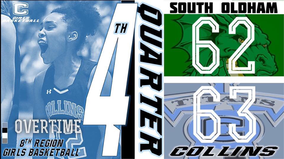 Congrat’s to Coach Cottle and the Collins girls’ basketball team!