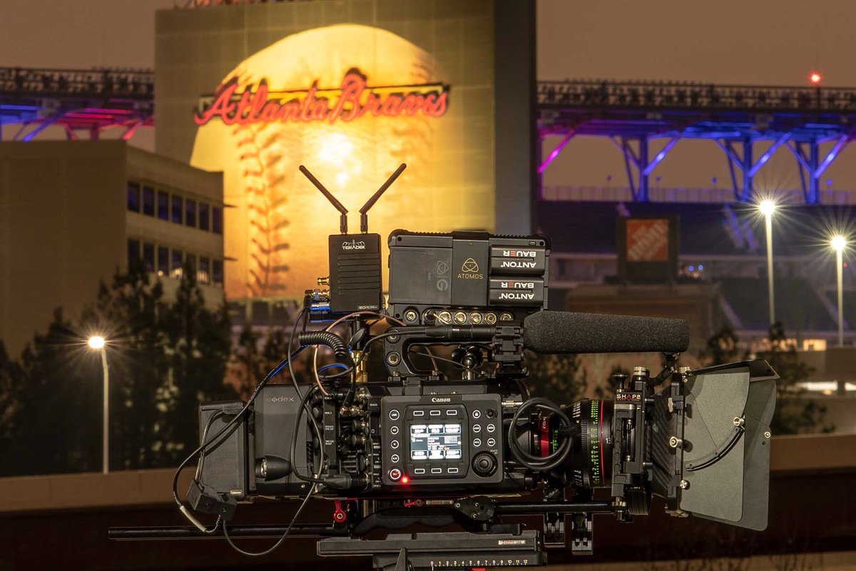 Canon C700 Full Frame
Quién Rojo???

#NightShot #AtlantaBraves #SunTrustPark #CobbGalleria

#TeamCanon #Producer #Director #CameraOperator #FilmMaker

#AntonBauer #Atomos #Canon #CodexOnline #Sachtler #Shapewlb #Teradek #Zacuto