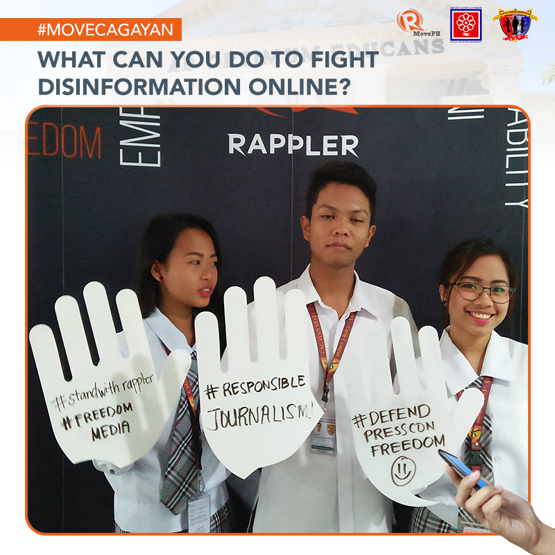 MovePH's tweet photo. #MoveCagayan attendees pledge to fight disinformation online.
Learn more about the event here: https://t.co/1t4UzUEeos https://t.co/QVmETzie60