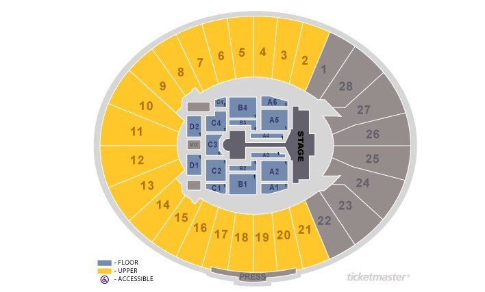 Ticketmaster Staples Center Seating Chart