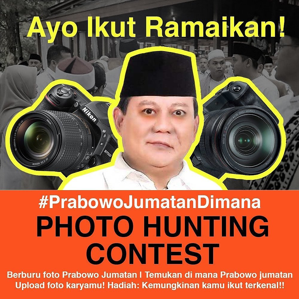 adindajody's tweet photo. #PrabowoJumatanDimana https://t.co/YK5IsgE9XA