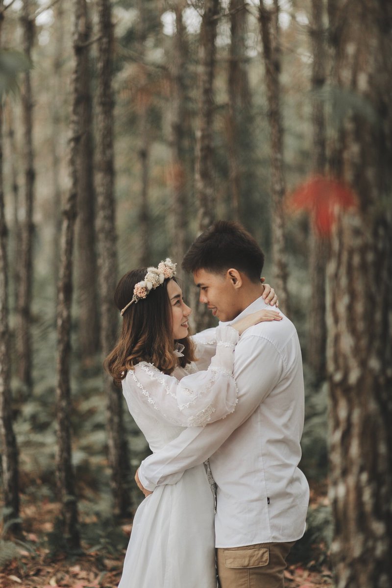 oadenn's tweet image. — Forest Prewedding