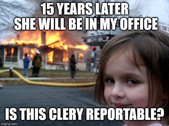 OKStateWWPD's tweet photo. We Clearly Need Clery Training @Maxient #1000thanks https://t.co/9kQEs7qvGe