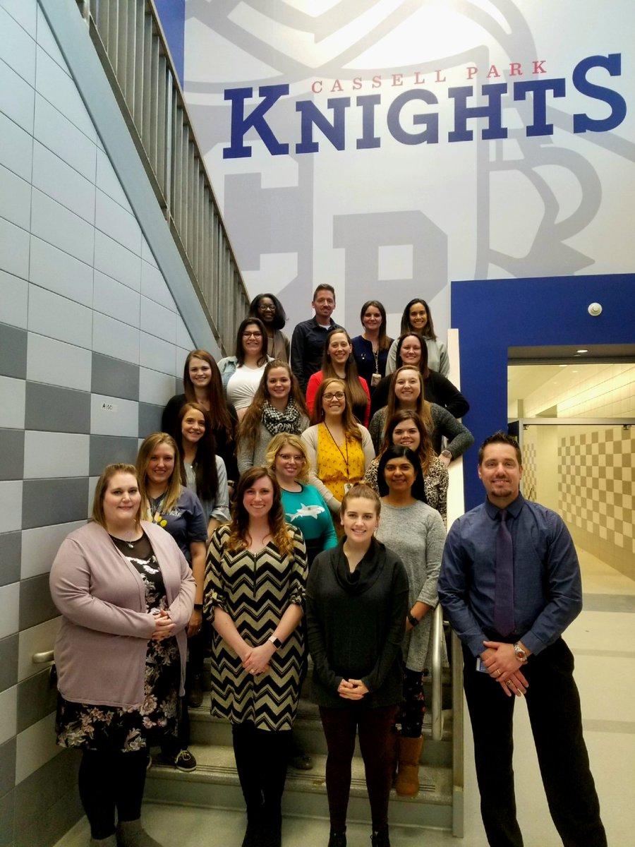 Neal_JohnsonISD's tweet photo. Cassell Park staff together for the first time this afternoon.  Great things ahead for our kiddos! https://t.co/ChpUoVMqJI