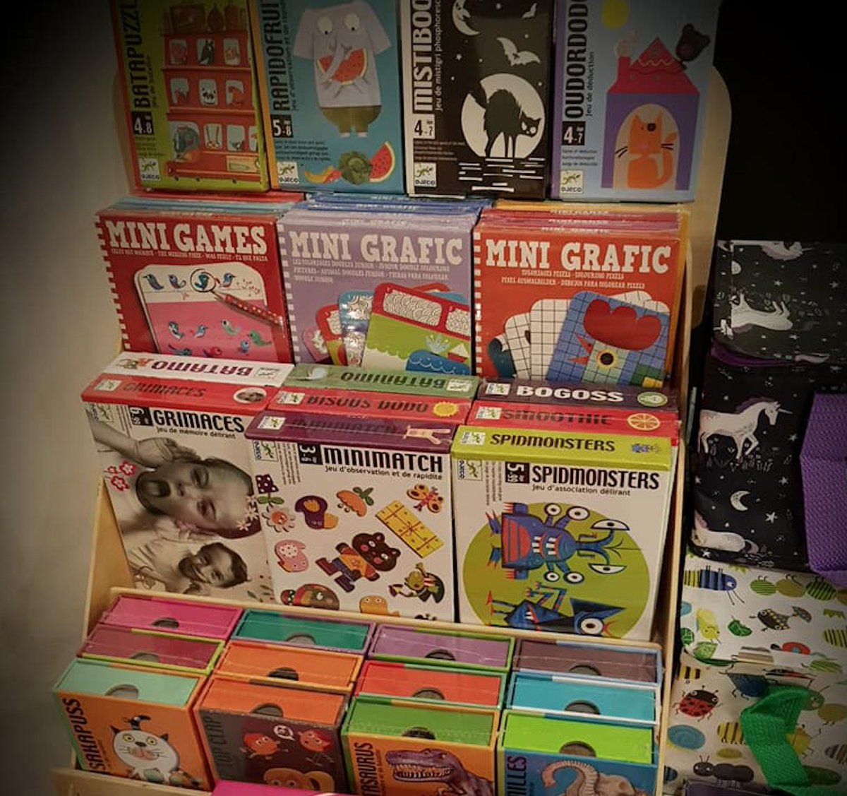 AmberbrookToys's tweet photo. DJECO mini games on display in lovely little independent toy store, Carousel in Plaza Arkadia, Desa ParkCity!
Get in touch with Amberbrook Toys- exclusive distributor in #Malaysia for #Djeco 
https://t.co/DKQO2rePsV
#amberbrooktoys #toystoremalaysia #toys #games
@Djeco_toys https://t.co/h3EdxSEcdJ