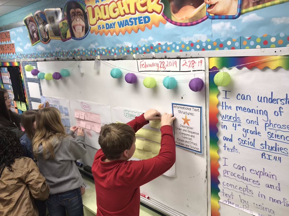 Reading to discover content specific vocabulary words and then categorizing! “This was fun Mrs. Bolton!” <a href="/PinecrestSchool/">Pinecrest Elementary</a>