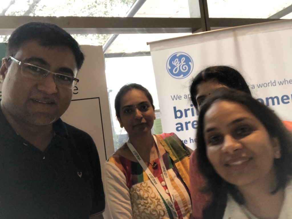 Vachassaxena's tweet photo. Excited to be at the @jobs4her AccelHERate event. Looking forward to hear from @AlokNanda2 about GE’s W.o.W journey. #allforinclusion #geproud #lookbeyondtheglass https://t.co/UoxZLsHivn