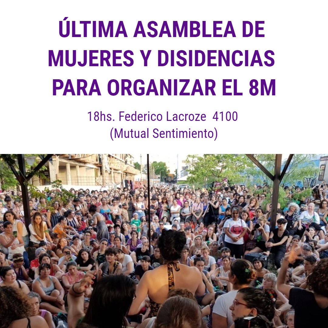 CECaPok's tweet photo. Mañana asamblea en 4 comisiones: documento, logistica, prensa y seguridad

Dale que es la última y se viene el Paro Internacional https://t.co/mOVRhBpWaT