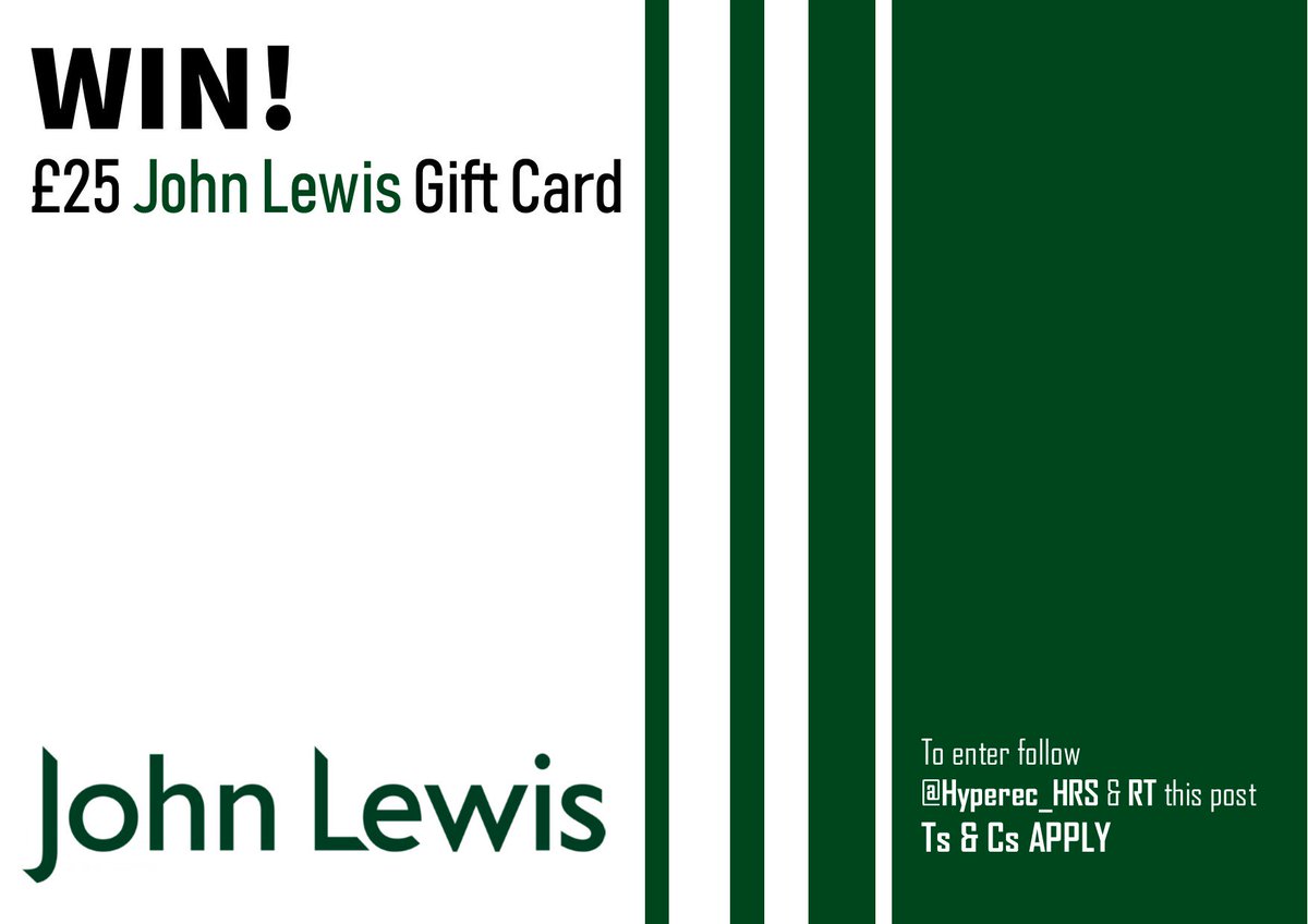 Hyperec_HRS's tweet image. #Competition #giveaway #WIN a £25 John Lewis gift card! To be in with a chance, just follow @hyperec_HRS and retweet this post #shopping #electricals #makeup #cosmetics #fashion #happyfriday #win #shopping 😊 #GoGoGo
Competition ends 8/03/2019 at 10am