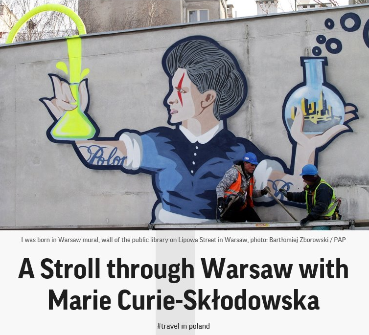 MMSCWarsaw's tweet photo. Planning your weekend in #Warsaw? How about a stroll with Maria #Skłodowska-Curie? https://t.co/S1z3F0a2rs  #MariaSkłodowskaCurie #MarieCurie #womeninscience #science #Warszawa @kulturalnawawa @wwwwarszawapl @WarsawDowntown https://t.co/UzhCOzl1D9