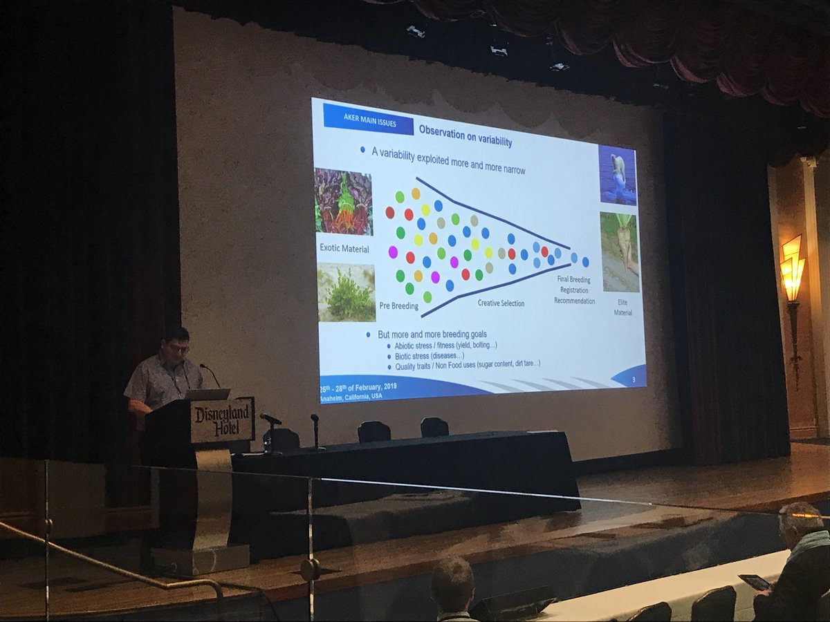 Hier, Bruno Desprez, présentait le programme <a href="/AKERBett/">AKER-betterave</a> au delà de nos frontières... Il était invité au congrès de l'ASSBT,  l'American Society of Sugar Beet Technologist, à Anaheim aux USA. #sucre #betterave <a href="/ITBetterave/">ITB - Institut Technique de la Betterave</a>
