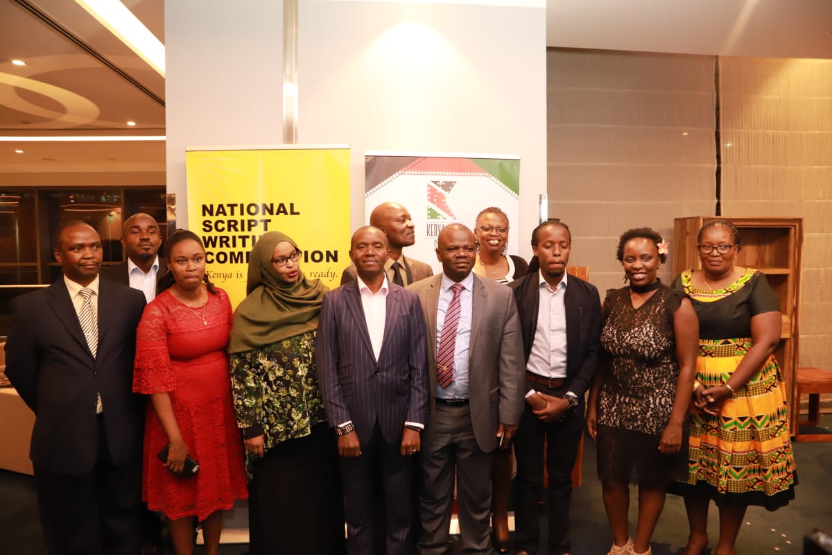 tuvibe's tweet image. The Ministry of ICT, through Kenya Film Commission yesterday unveiled a jury of experts drawn from the Kenyan film industry  for the National Screenplay Competition launched on 4th February 2019
#BestScriptKE
@MoICTKenya @mucheru @jeroch1