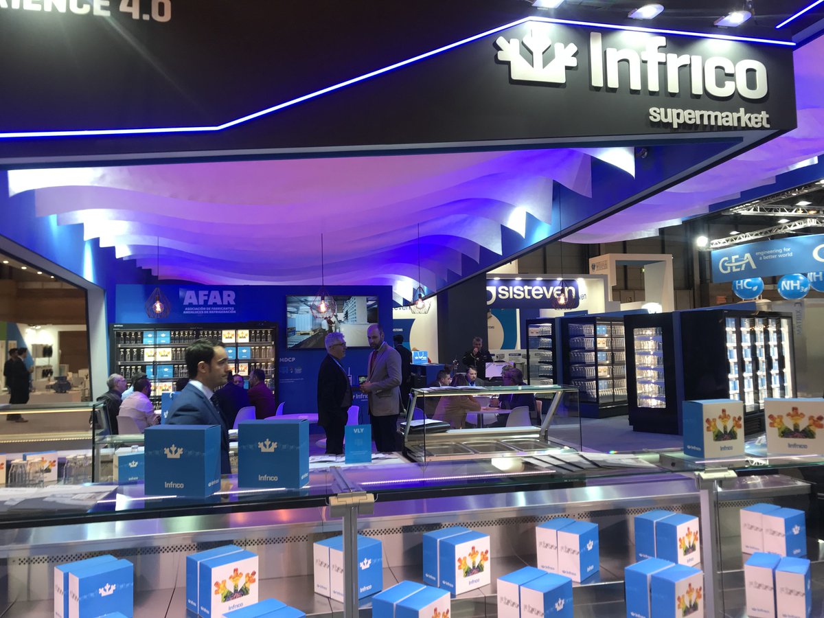 a3comunicacion's tweet photo. Gran trabajo de nuestro equipo comercial en la @Feria_CR  acompañando a @infrico @Intarcon #eventos #2019 #ferias #marketing #comunicación ❄❄ https://t.co/fAKJiuLAM7