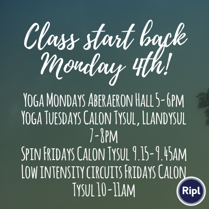 Bird_Sol_'s tweet photo. All class start back Monday 4th March! Missed you all and looking forward to getting back to the classes #yoga #spin #circuits #exerciseyourfreedom #aberaeron #Llandysul #ceredigion via https://t.co/HprRTUg84W https://t.co/cf73iUmorO