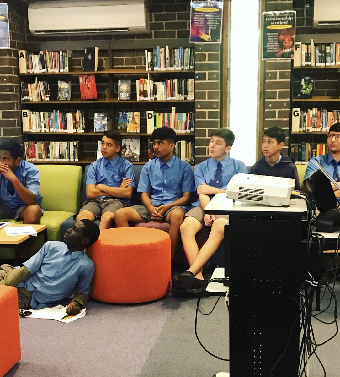 SebaHleis's tweet photo. Today, Year 10 channeled their inner Kendrick Lamar, and commenced their first Stand Tall Speak Out workshop of 2019 🗣📝🎤 Hosted by the LMA, the program seeks to empower students by transforming their personal stories into spoken word poetry. Watch out, Eminem!   #staytuned 🎧 https://t.co/arViLGxgYX