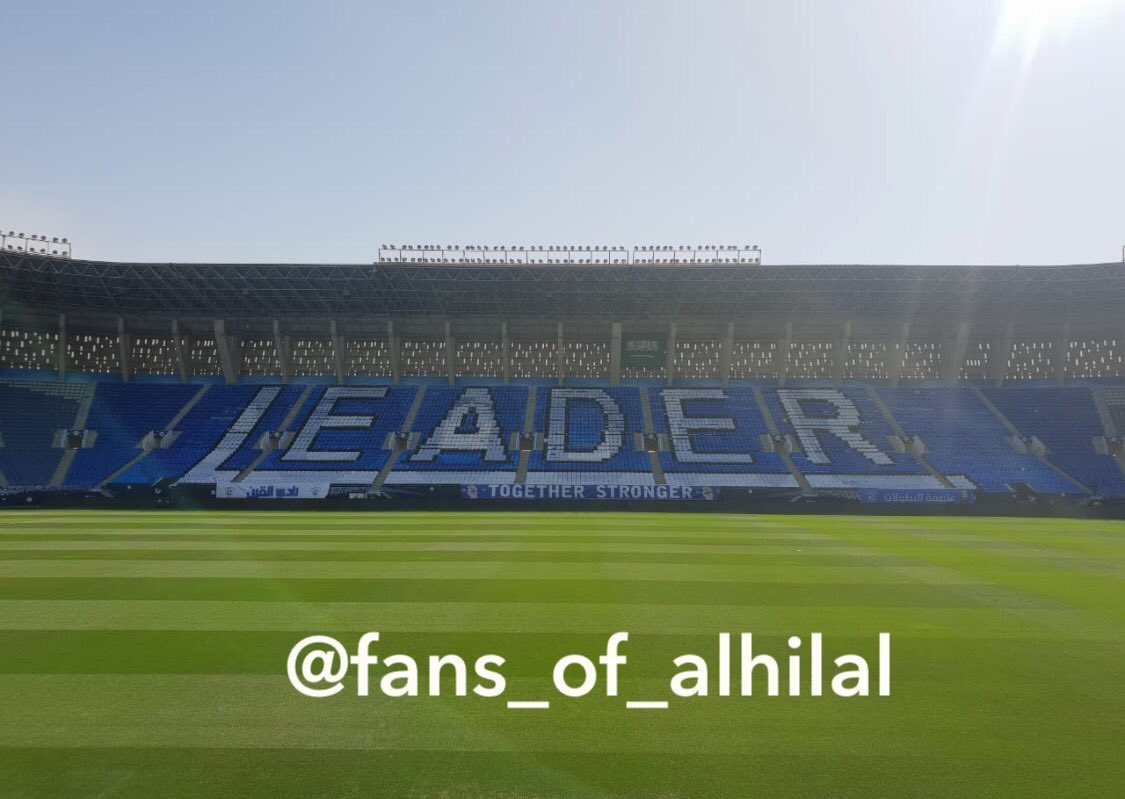 Almoj_alazra8's tweet photo. عاجل ورسميا..

#تيفو_الهلال امام ا��فيصلي 🔥💙

#LEADER
#الهلال https://t.co/o7pUuQ2Zni