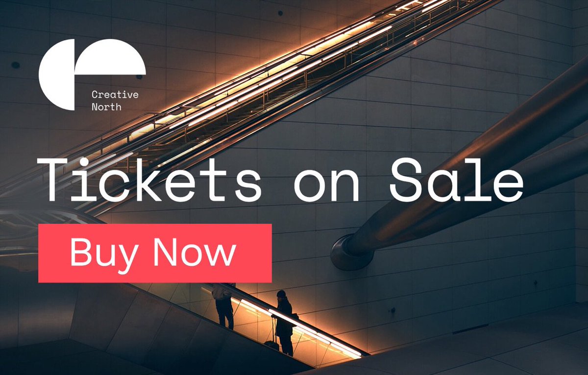 _CreativeNorth's tweet photo. Morning everyone. The day is here! #CreativeNorth tickets are LIVE! Get yours here: https://t.co/zCNCXQizB2 https://t.co/uiOUx3yHFt