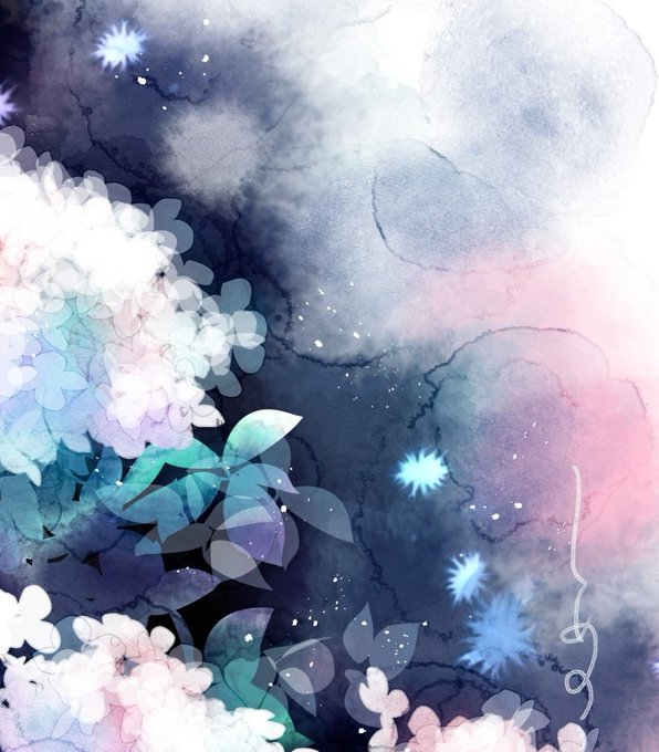 「紫陽花」のTwitter画像/イラスト(古い順｜RT&Fav:50)