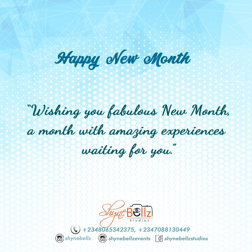 shynebellz's tweet photo. Happy new month... https://t.co/rnlH9t6MqH